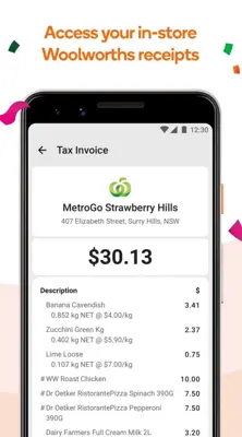 Woolworths Rewards android App screenshot 3